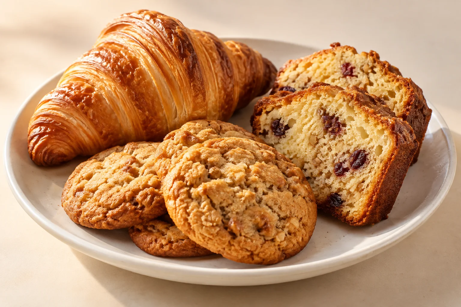 Illustrative bakery application; not a photograph of the supplied grade